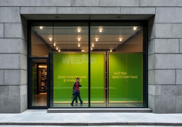 Front sklepu Glina Gry na warszawskiej Pradze